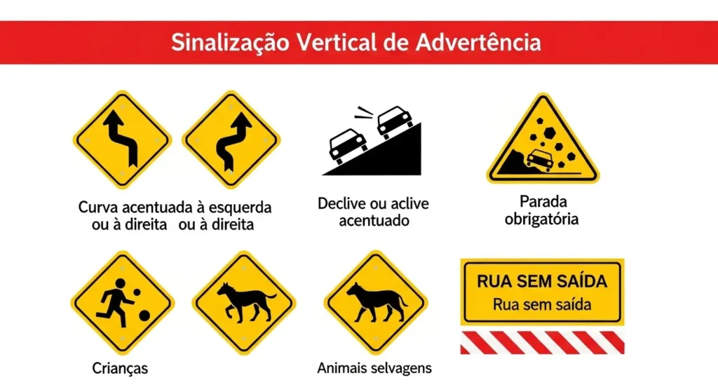 placas de advertencia